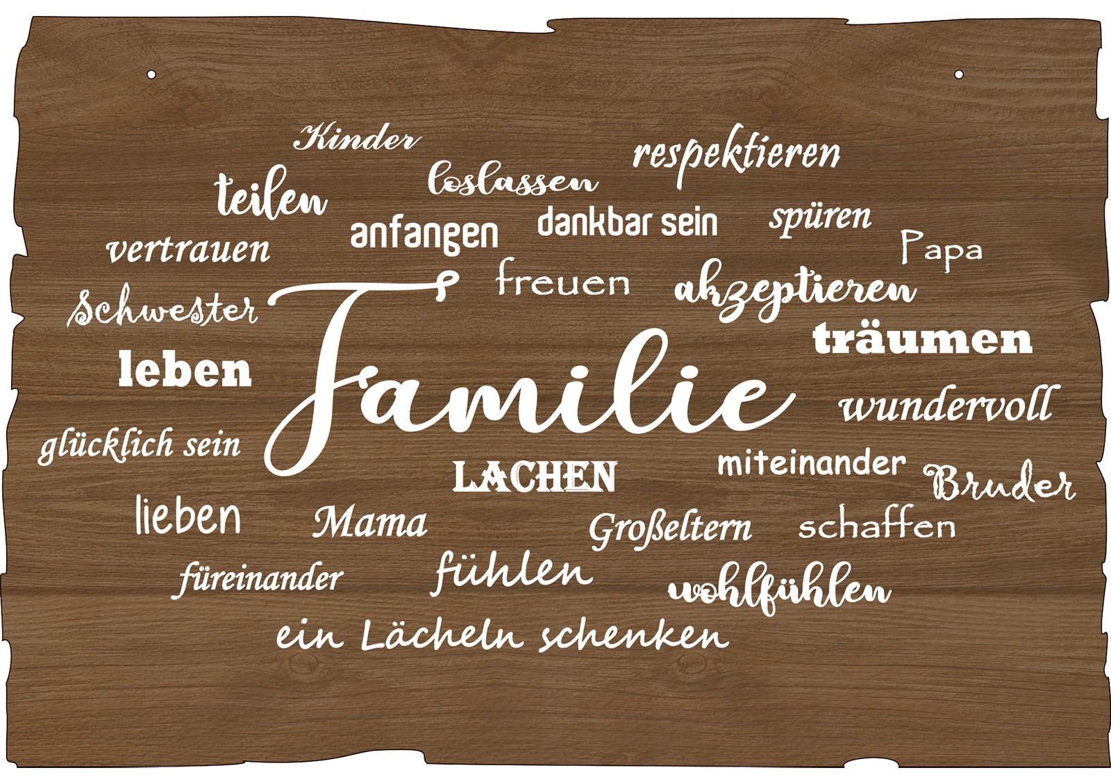 Wandbild "Familie"